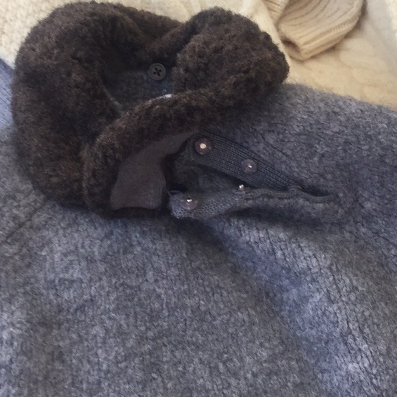 Crewcuts Alapaca blend sleeved capelet removable c - Picture 10 of 12